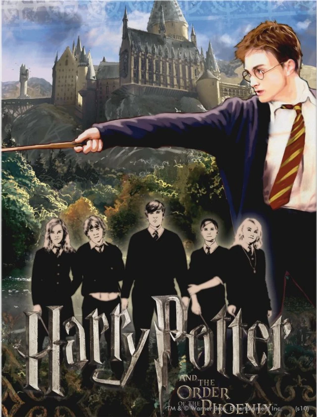 Aperçu du résultat final Harry Potter and the Order of the Phoenix - Illustrated Poster.