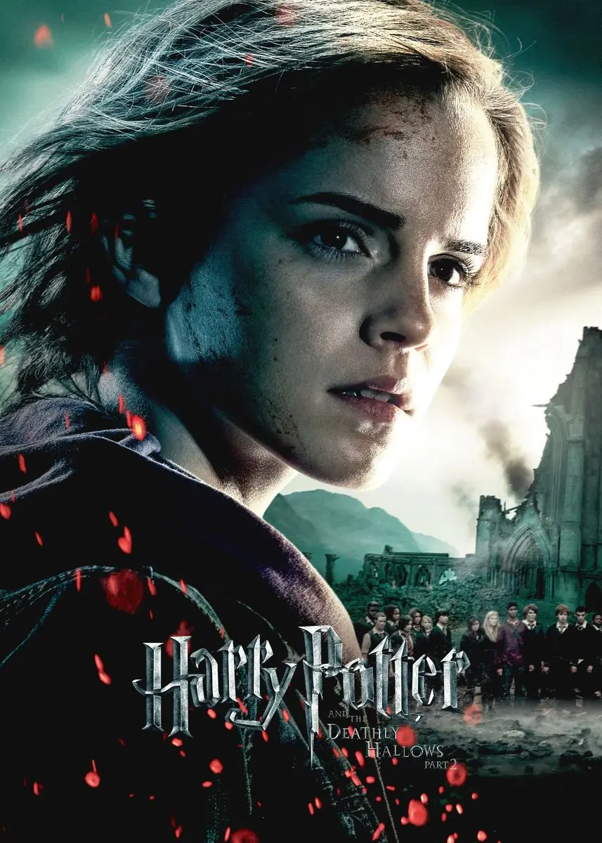 Aperçu du résultat final Hermione Granger Before the Ruins of Hogwarts.