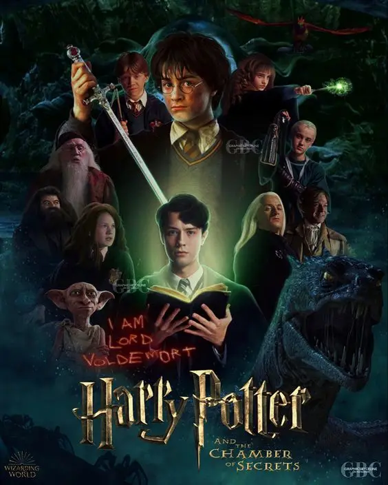 Aperçu du résultat final Gryffindor's Sword vs. the Basilisk.