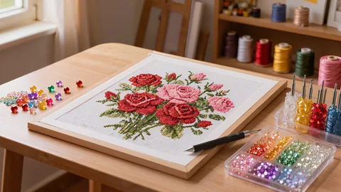 Diamond Painting Fleurs : Choisir et Réussir sa Toile