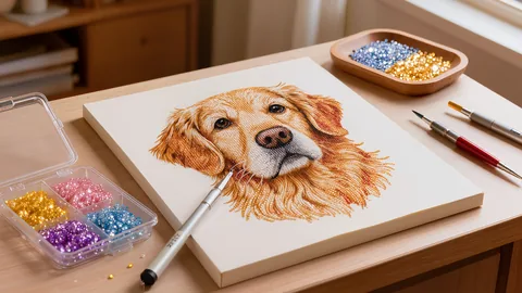 Peinture Diamant Chien : le Guide Complet